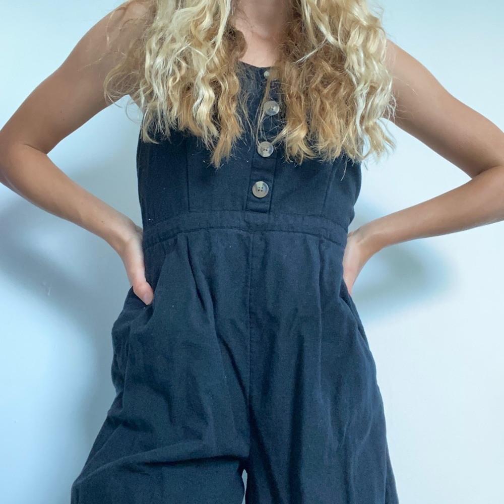 Black American eagle romper